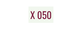 X 050