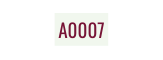 A0007