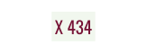 X 434