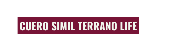 CUERO SIMIL TERRANO LIFE